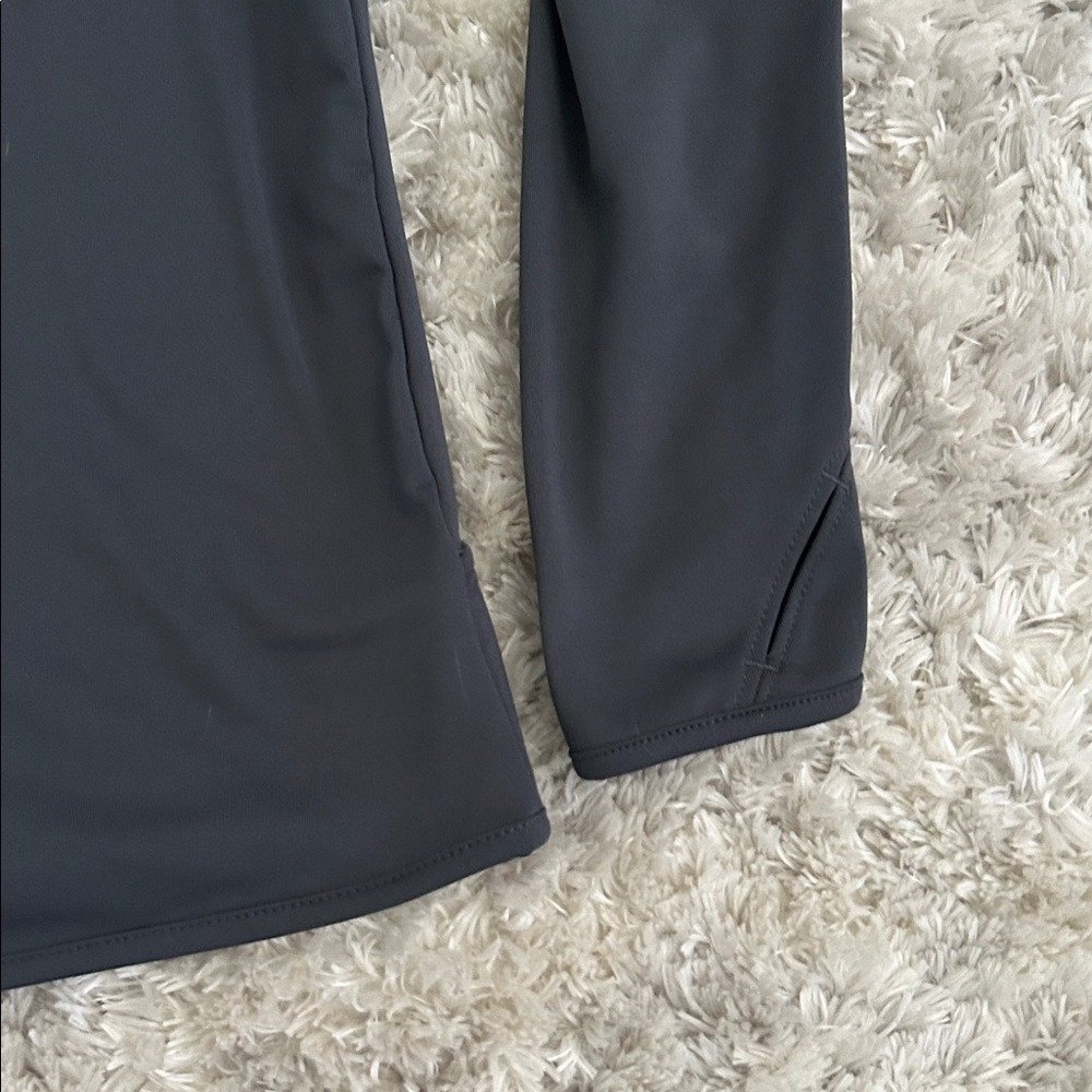 Sport-Tek Dark Gray Ladies' Fleece Lined Pullover - Picture 8 of 10